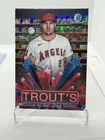 Mike Trout's Catch Of The Day Cards Hobby Stars Chrome 2025 Bowman #HS-6 Angels