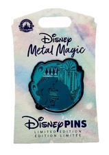 Disneyland Pin 2023 Metal Magic Princess Jasmine & Rajah Aladdin LE 2500