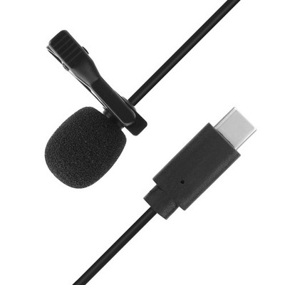 Microphone Clip On Hands Free Wired Microphone For TypeC Interface Device MY HOT