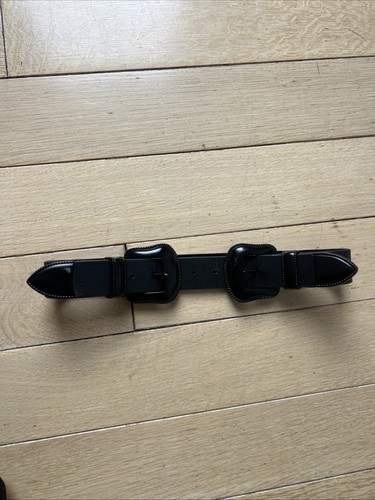 B-Low the Belt Bri Bri Waist Belt - Black/Gold Size: Small *NEW*