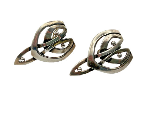 Vintage Taxco Sterling Earrings by Jose Luis Flores
