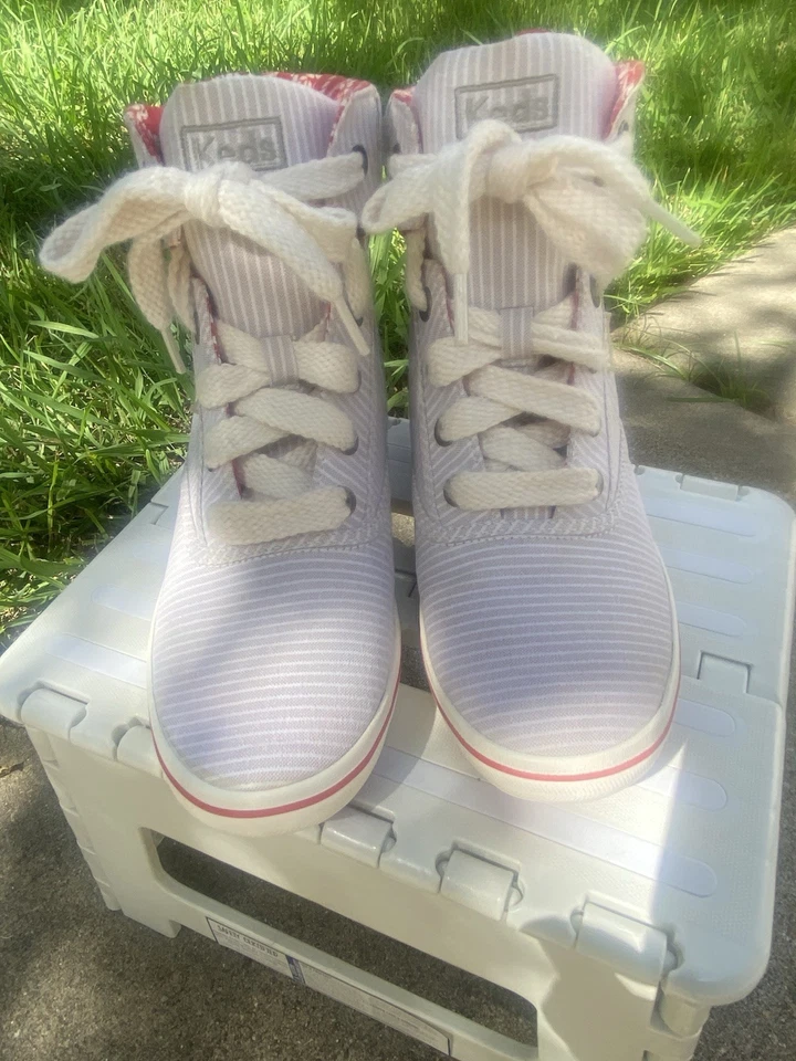Zapatillas altas Keds talla 8,5 para mujer usadas ¡Envío rápido! Foto 2 de 4