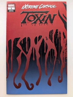 Extreme Carnage Toxin 1 1:50 Incentive Symbiote Variant Rare Cover 2022 Marvel