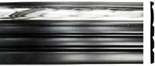 Black Chrome Side Body Trim Molding For 1999-2006 Chevy Silverado - 3-78 Wi...