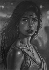 Dejah Thoris (11"x17") Original Art by Marc - Ed Benes Studio