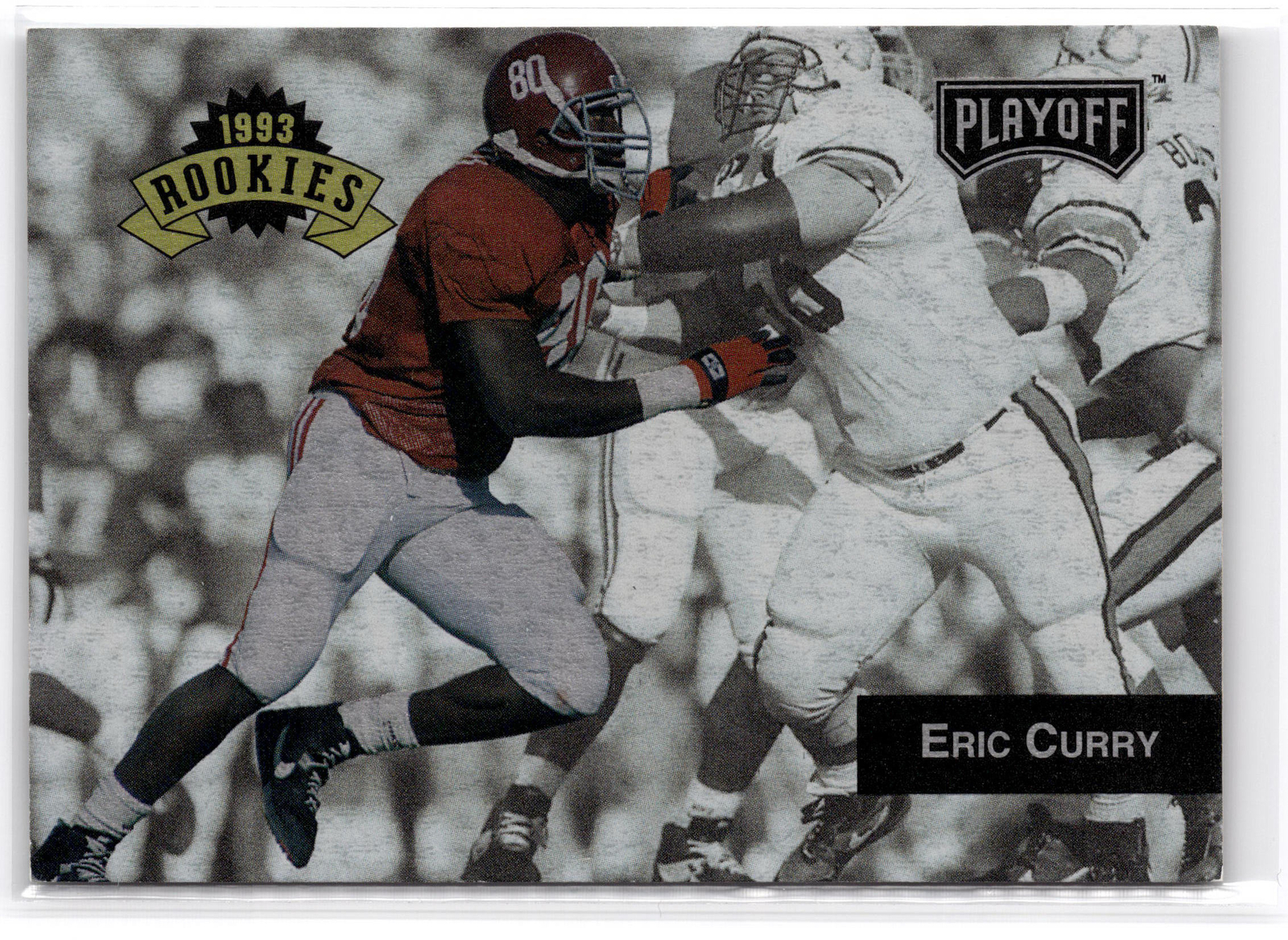 1993 Playoff #299 Eric Curry RC