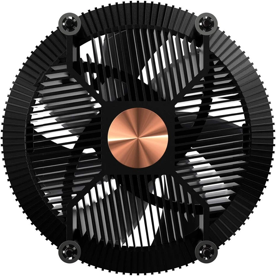 Cooler Master Ryzen AM4 AM5 Copper Core Heatsink Cooling Fan ARGB Anodized Black - Image 2 of 4