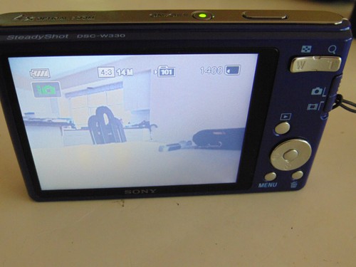 Sony Cyber-shot DSC-W330 14.1MP Digital Camera Complete Set-Works & Looks Great! - Picture 4 of 24