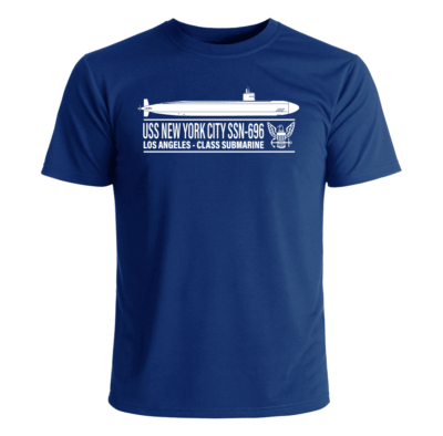 USS New York City SSN-696 T-Shirt US Navy Officially Licensed | eBay