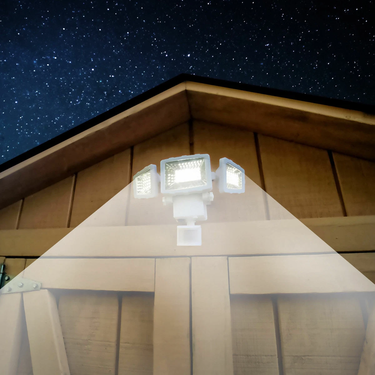 Westinghouse triple head cheap solar led light