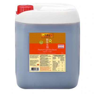 8 Liter LEE KUM KEE Helle Premium Sojasauce Light Soy Sauce Sojasoße Soja Sauce