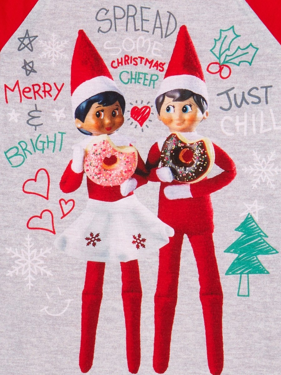 Elf On The Shelf Pajamas Size 4-5, 6-6x Girls Winter Fleece