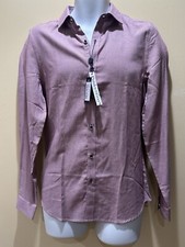 Men  s Button up Dress Shirt Sz S