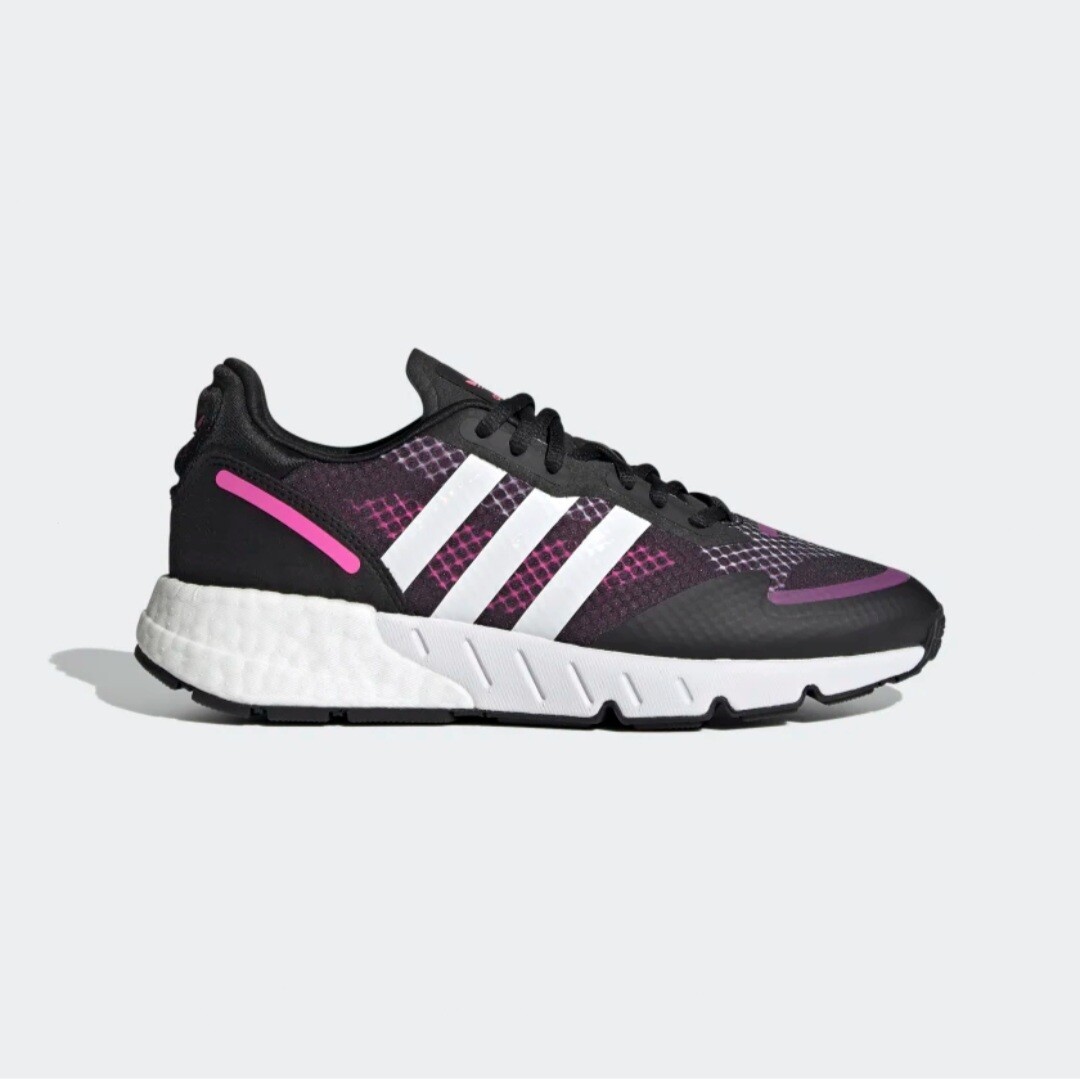 ADIDAS ZX 1K BOOST WOMEN'S SHOES, FY6082, Core Black