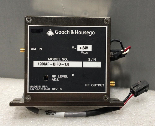 Gooch & Housego 1200AF-DIFO-1.0 RF Module / 36-02150-02 REV. B | eBay
