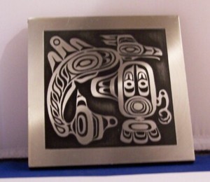 Orchard Studios Handcrafted Indian Design Sea Monster Plaque