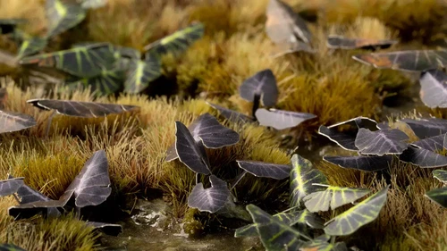 Laser Cut Plants Black Magic Taro - Gamers Grass