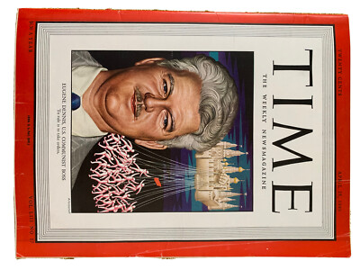 Time Magazine April 25, 1949 Eugene Dennis US Communist Boss Lots of Ads Camel