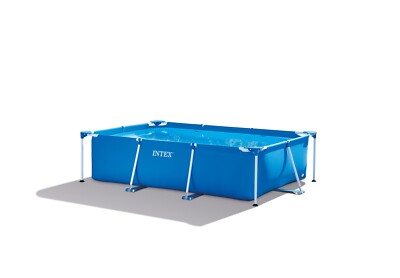 INTEX Rechteck Frame Pool Swimmingpool Familienpool Schwimmbad 28271