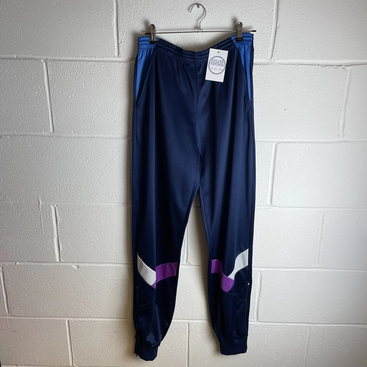 Vintage Patrick Tracksuit Bottoms Mens W28 L32 Shell Retro 90s 80s