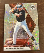 2021 Mosaic Baseball #44 Evan Longoria Quick Pitch PRIZM Disco
