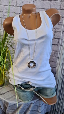 Shirt Top Tanktop Arizona AJC weiß 36/38 bis 44/46 (7228)