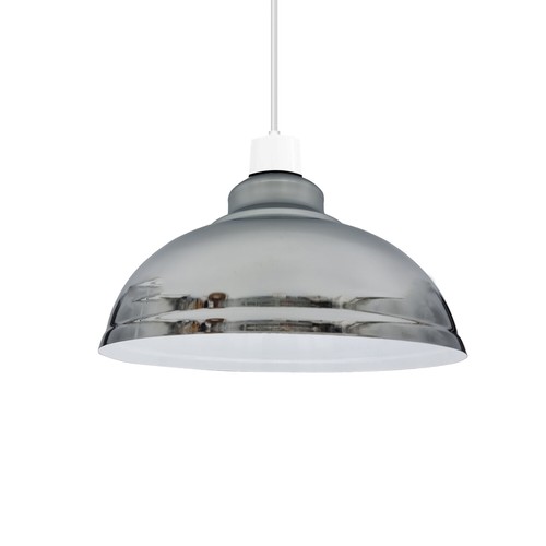 Industrial Ceiling Pendant Light Shades Retro Style Curvy Dome Shape lamp Shade - Picture 97 of 141