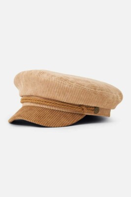 New Brixton Unisex Fiddler Fisherman Cap Hat M Mojave/Medal Bronze