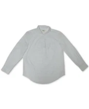 MSRP $50 Style & Co Petite Cotton Popover Shirt White Size Petite Small