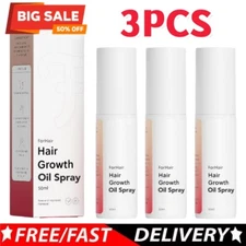 3x FORCHICS Hair Growth Spray -Non-Greasy Oil  & Promote Thicker Natural Hair♧