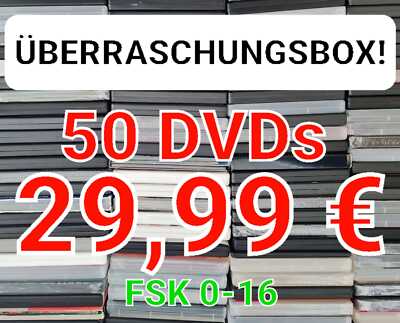 50x DVD Filme Wundertüte  Sammlung (Action, Sci-Fi, Kinder, uvm)