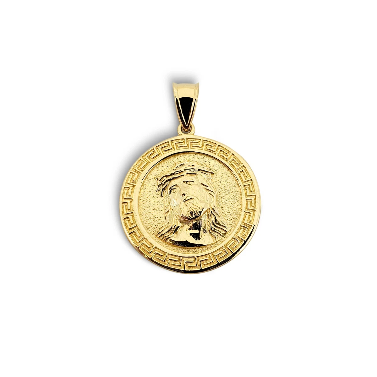 Circle jesus piece sale