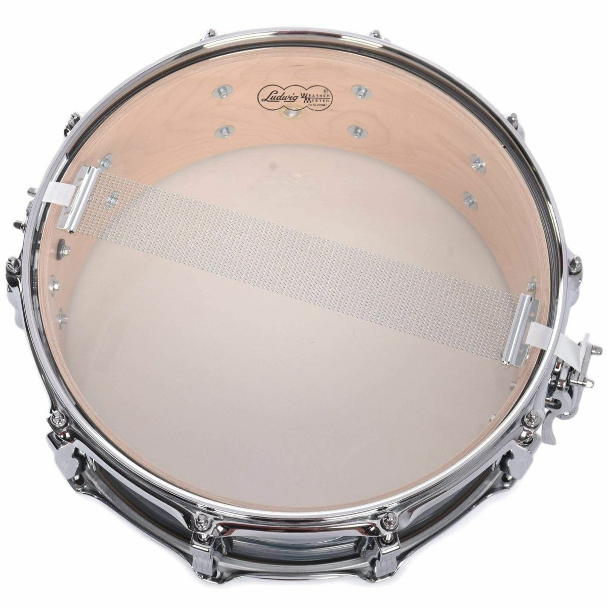 Ludwig Classic Maple Snare Drum 14 X 5 In. Vintage Blue Oyster