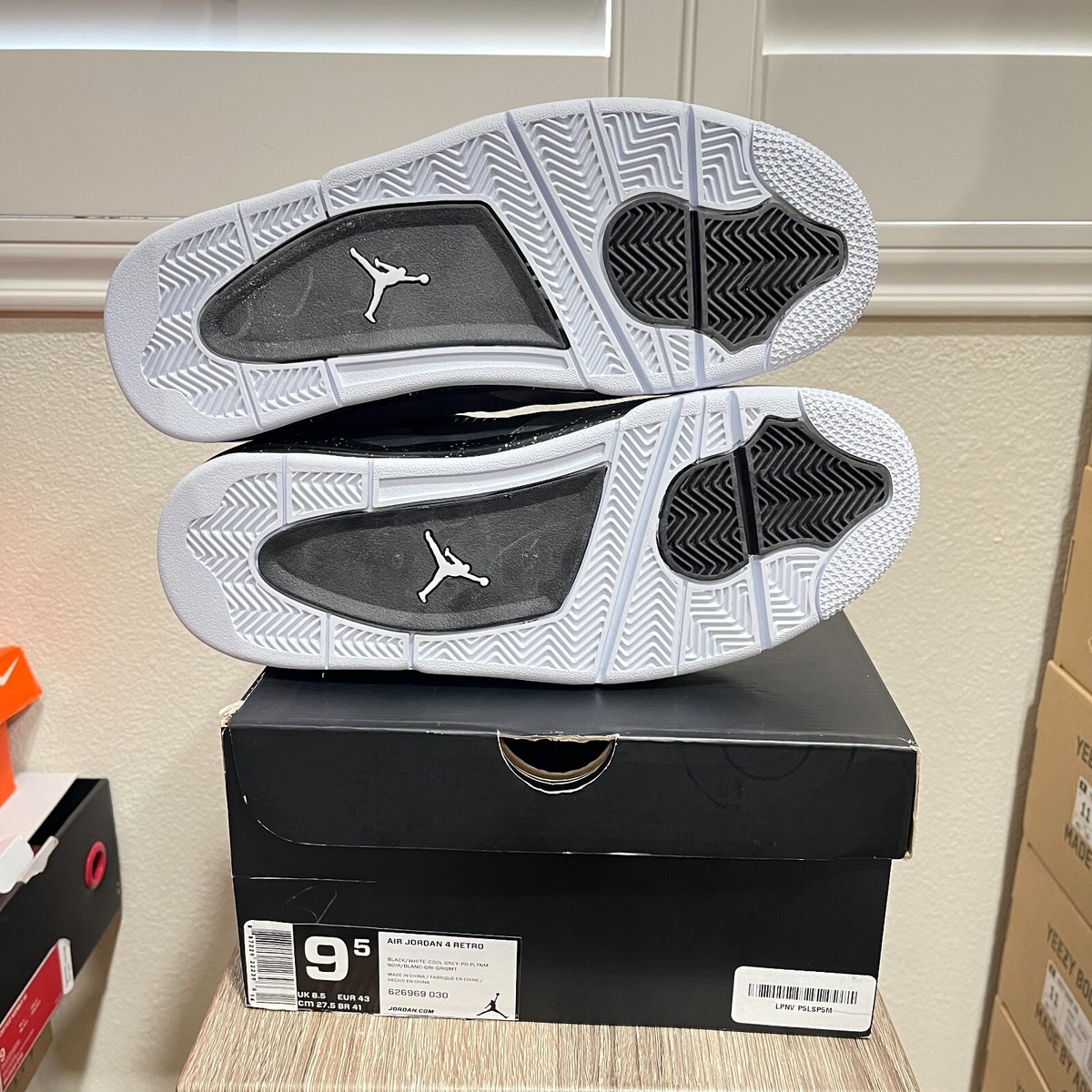 Size 9.5 - Jordan 4 Retro Fear 2013 '626969-030' Men's