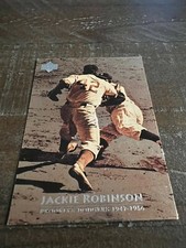 1996 Upper Deck Baseball Card #7 Jackie Robinson The 55' Season (G2)