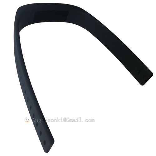 NEW Black Rubber Band Strap for Razer Nabu X Smartband RZ15-01290100-R3U1 Wrist - Picture 4 of 5