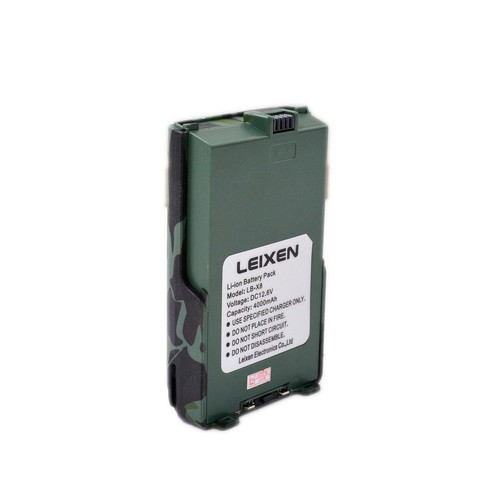 Batería de iones de litio LEIXEN LB X8 alta capacidad DC12.6V 4000mAh para radio HAM Note 25D - Imagen 3 de 5