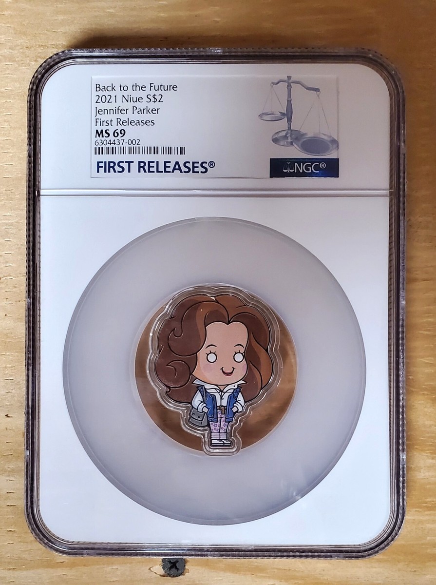 2021 Niue Chibi Back to the Future Jennifer Parker NGC MS69