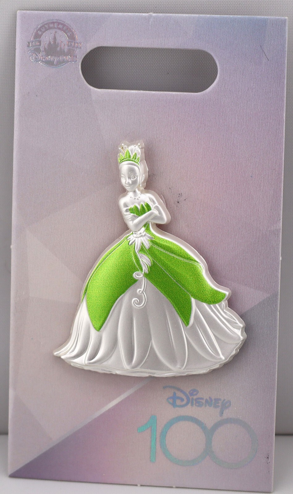 Disney Pin 100 Years DLR DCA Disneyland Tiana Princess and The Frog