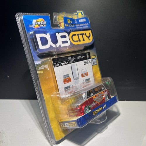 JADA TOYS DUB CITY2004 #094 SCION xB RED PAINT 1:64 NISP (DAMAGED CARD) - Picture 6 of 9