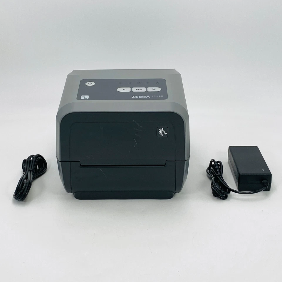 Zebra ZD420 TT Barcode Label Printer USB BT WiFi 300 dpi - Image 2 of 4