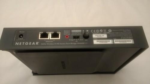 Netgear WNHDE111 Router 5Ghz Wireless-N HD Access Point/Bridge - Afbeelding 2 van 5