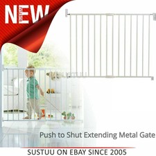 lindam push to shut extending safety gate