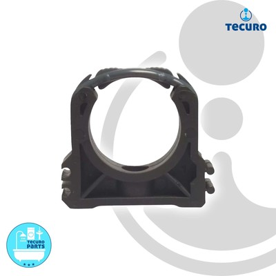 tecuro Rohrschelle Ø 110 mm (10 Stück), für PVC-U Rohr, Poolflex, HT-Rohr, KS-PP