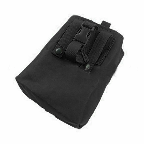 Tactical Molle Plegable Cargador Mag Munición Gota Volteo Bolsa Cinturón Militar Cinturón Bolso - Imagen 7 de 13