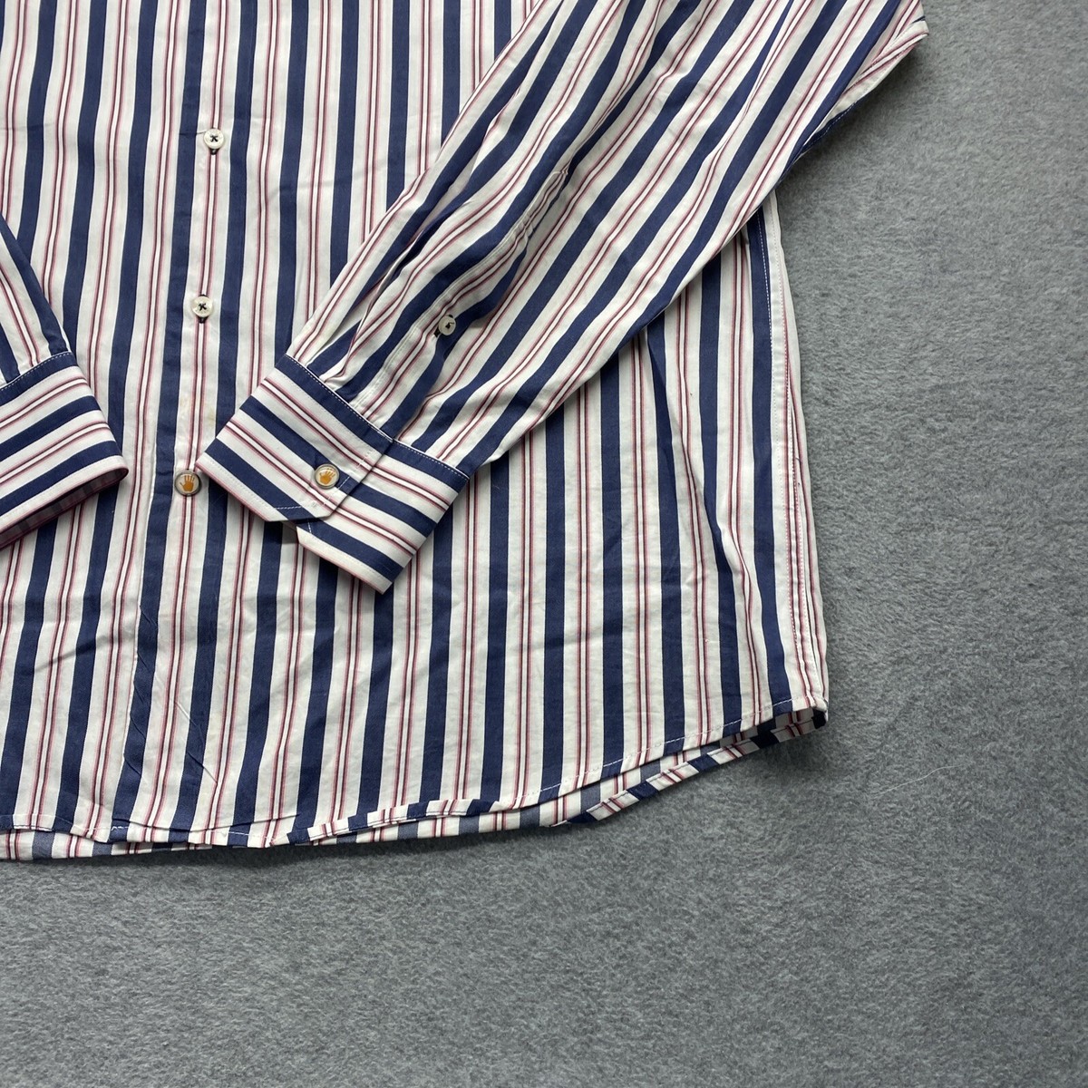 しゃつ 46664 Nelson Mandela Shirt Mens Extra Large Long Sleeve Button Up