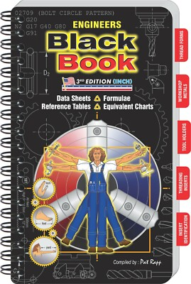 #ad ENGINEERS Black Book CURRENT 3rd Edition for 2026 INCH ENGINEERING A to Z $35.99