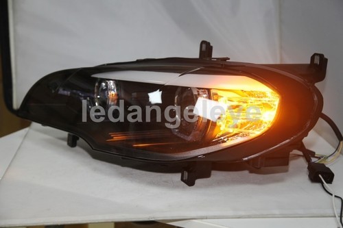 2007-2013 Year LED head lamps For BMW X5 E70 LED headlights Black Housing SN - Picture 7 of 12