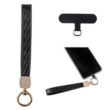 Leather Phone Wrist Strap Cell Phone Strap Phone Lanyard with Tether Tab Hand...