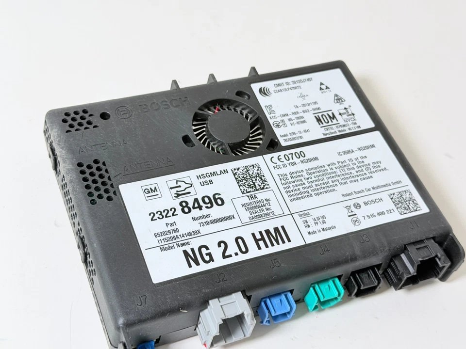 2016 GMC SIERRA HMI HUMAN MACHINE INTERFACE MODULE | OEM 23228496 Foto 3 de 4